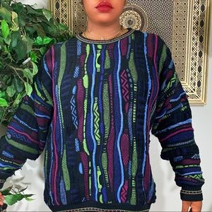 SOLD Vintage Coogi Style Sweater